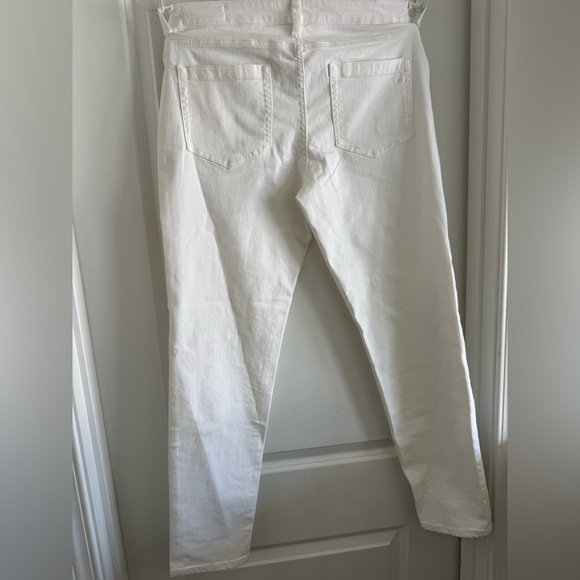 Vince Camuto Women's Straight Leg Jeans in Cream - Picture 5 of 9